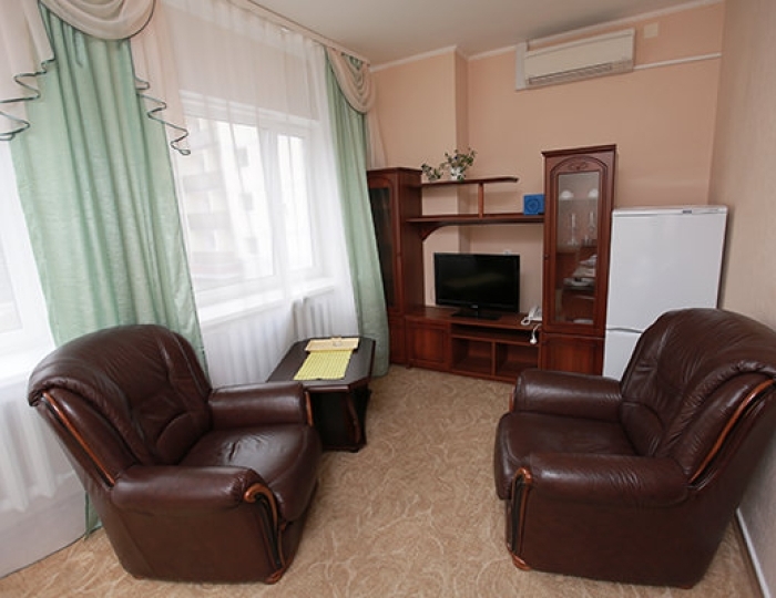 Люкс 1-местный корпус 2 (43, 49, 53, 55, 61,65) - Санаторий «Нафтан» Беларусь